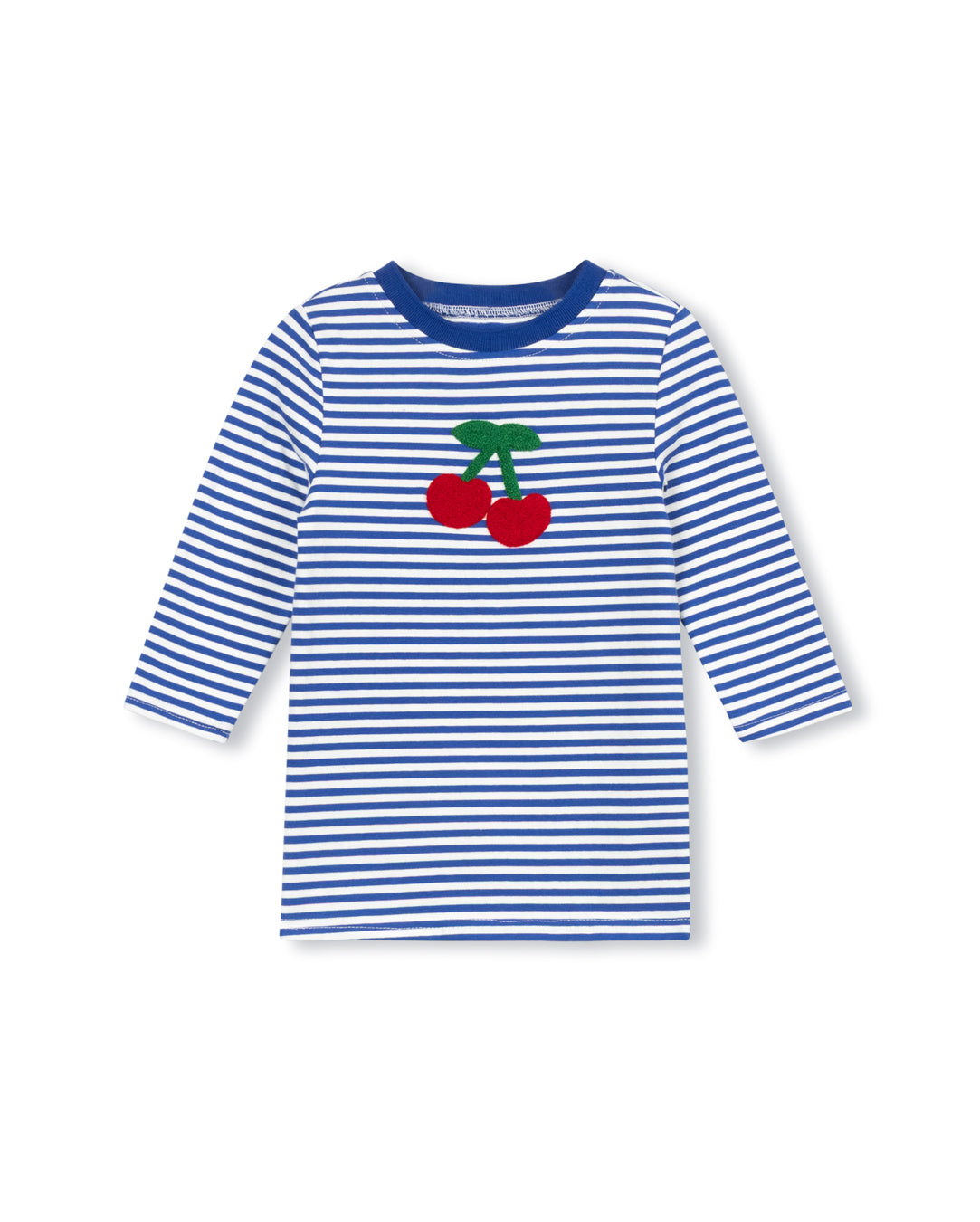 Terry Cherry Striped Tee