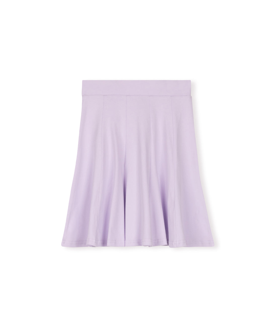 Cotton Panel Skirt