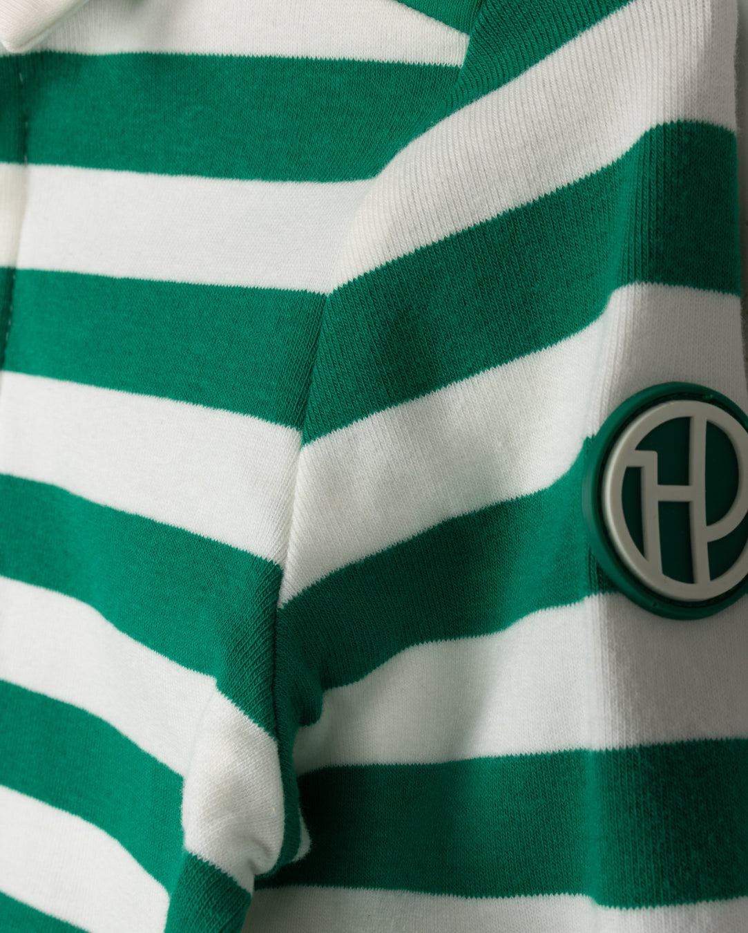 Wide Striped LS Polo