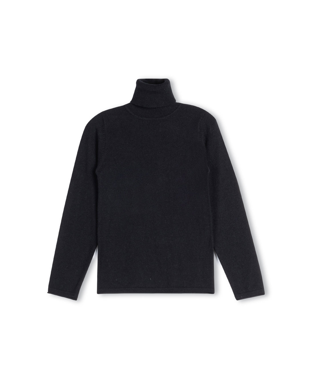 Fitted Flat Knit Turtleneck