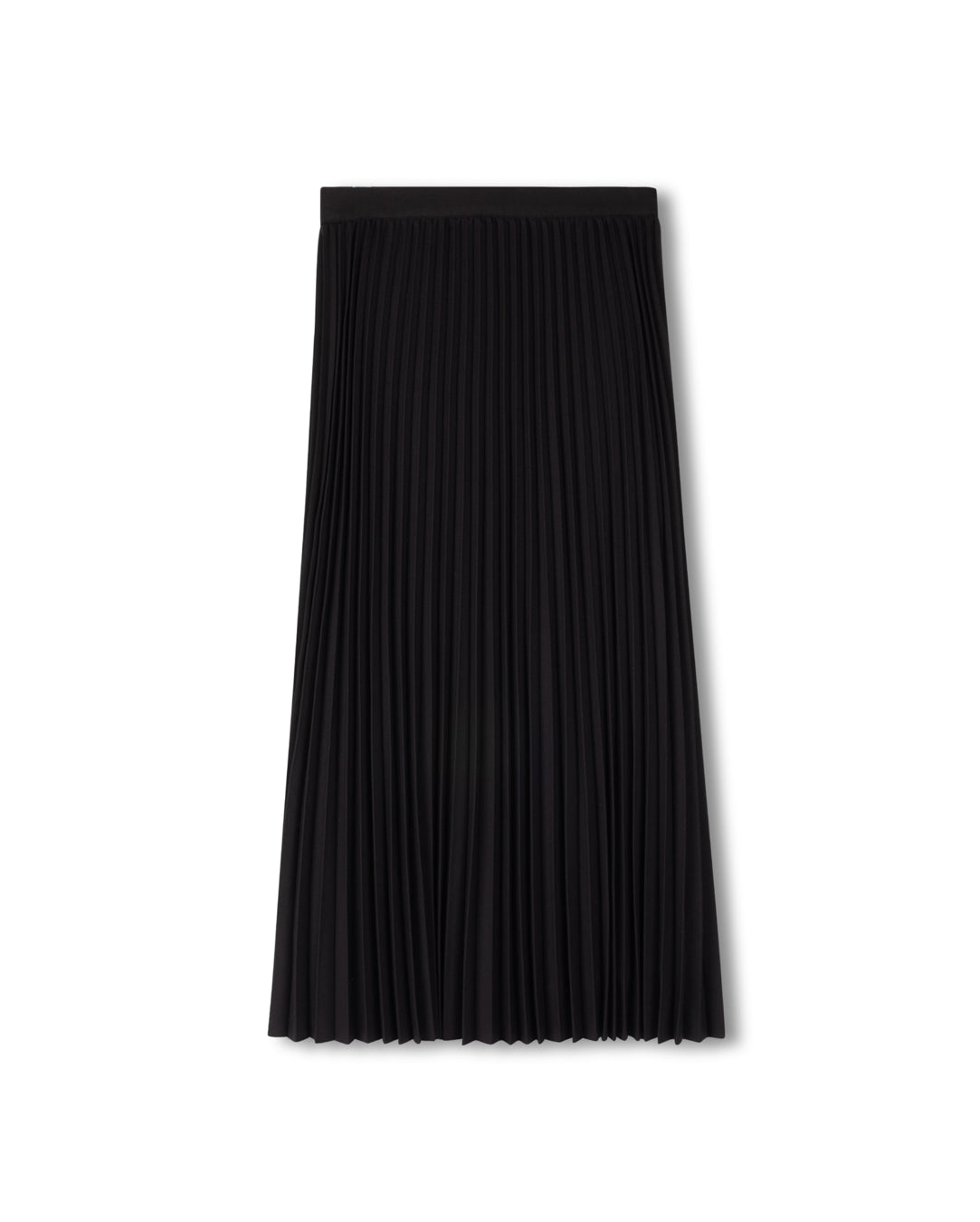 Elastic Pleated Skirt