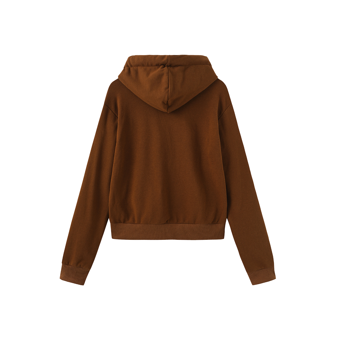 Sweatshirt Drawstring Top