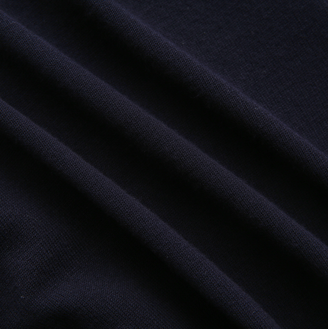 Crest Knit Turtleneck Sweater