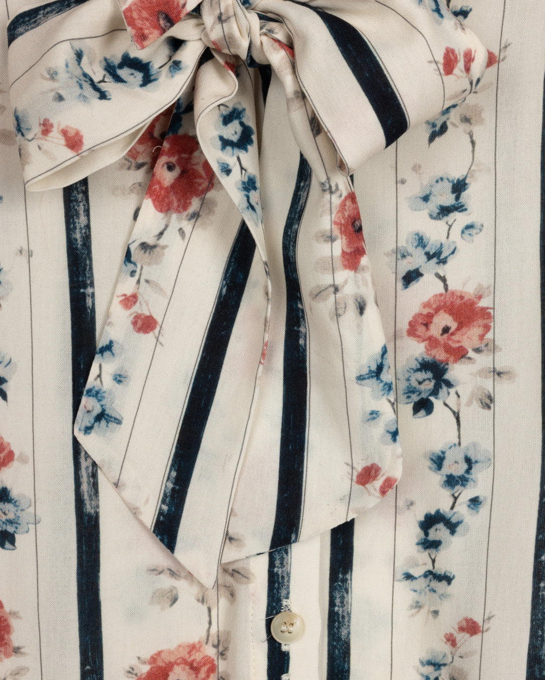 Benny Floral Tie Blouse