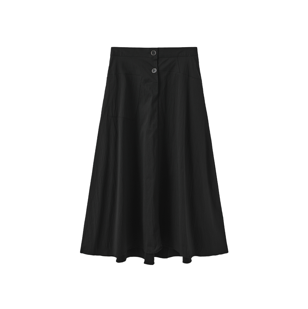 Lily Front Button Midi Skirt