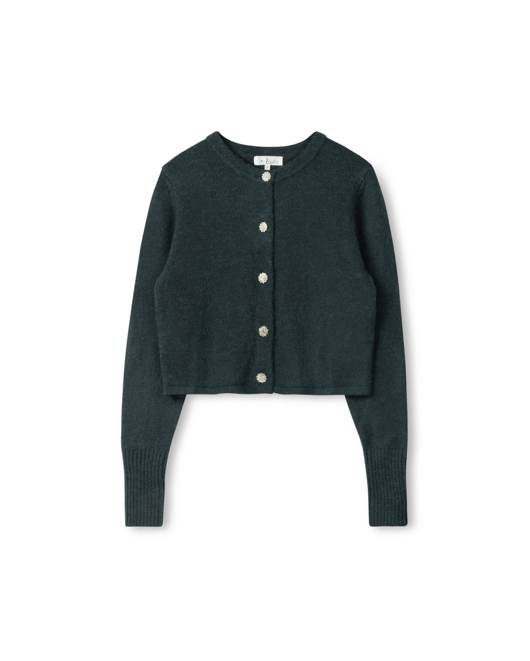 Mohair Flower Button Cardigan - Junees