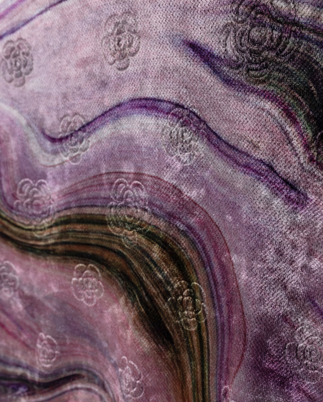 Velour Fitted Turtleneck