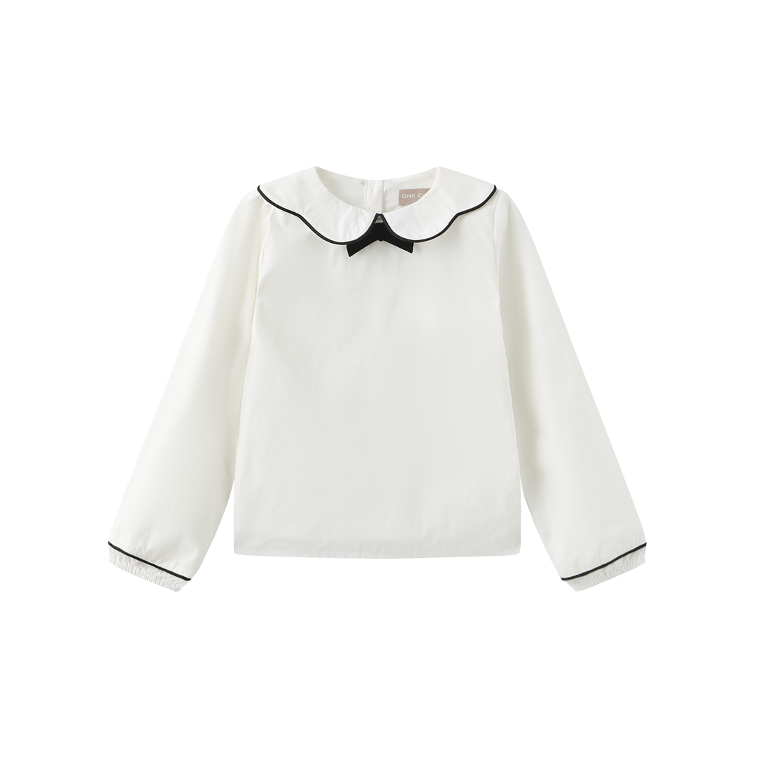 Seamed Trim Blouse