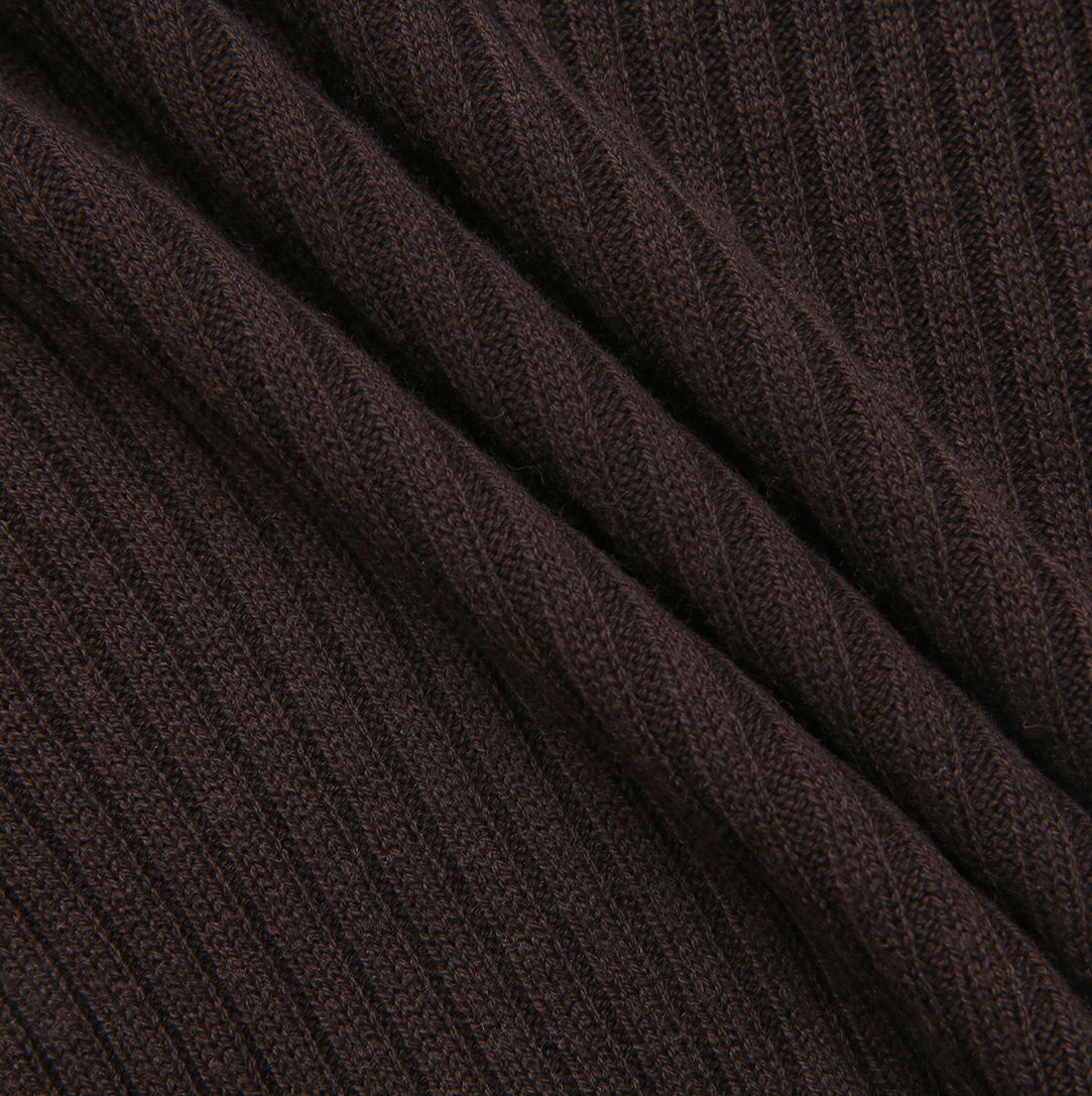 Ribbed Knit Button Sweater