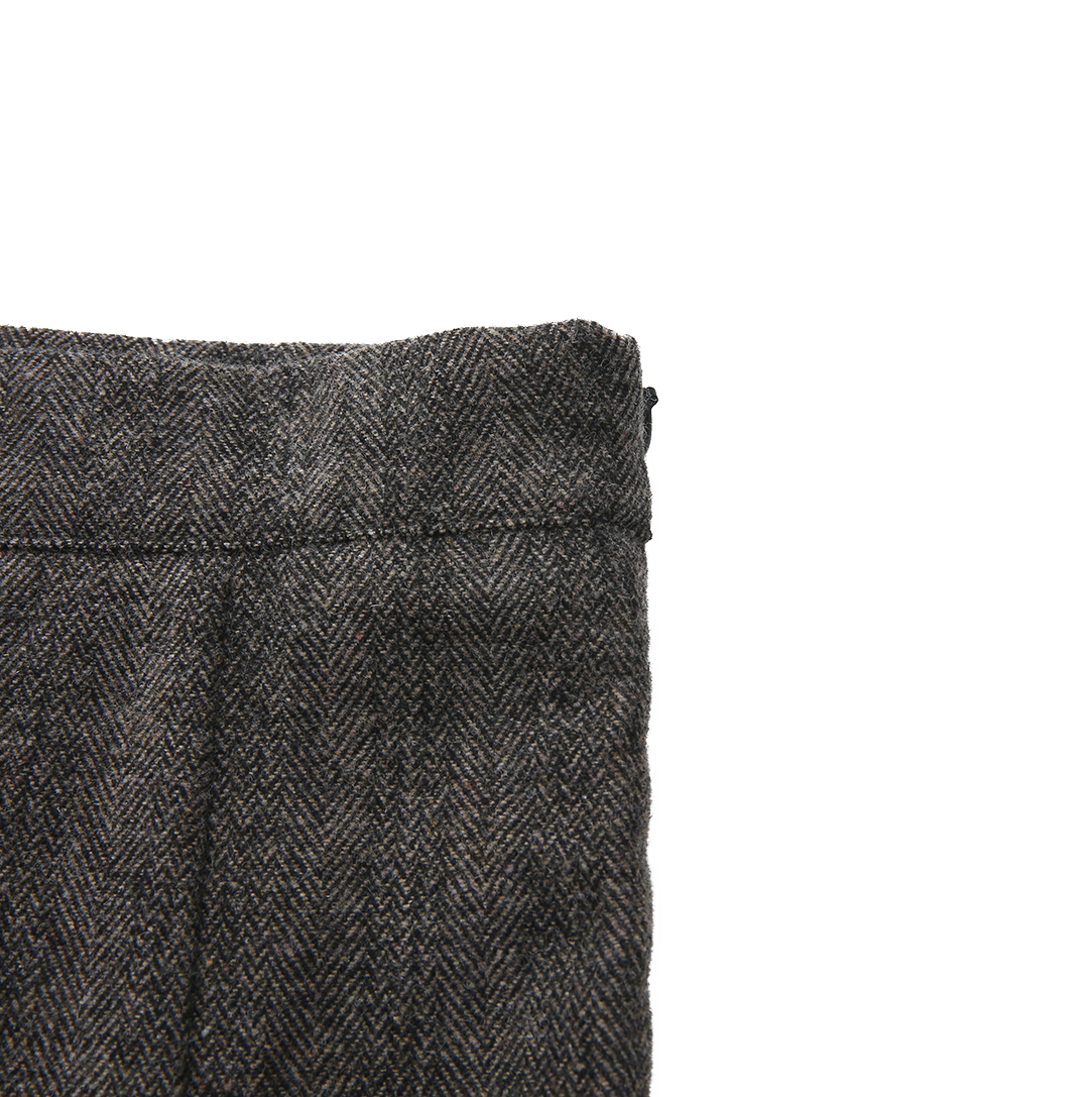 Midi Wool Skirt