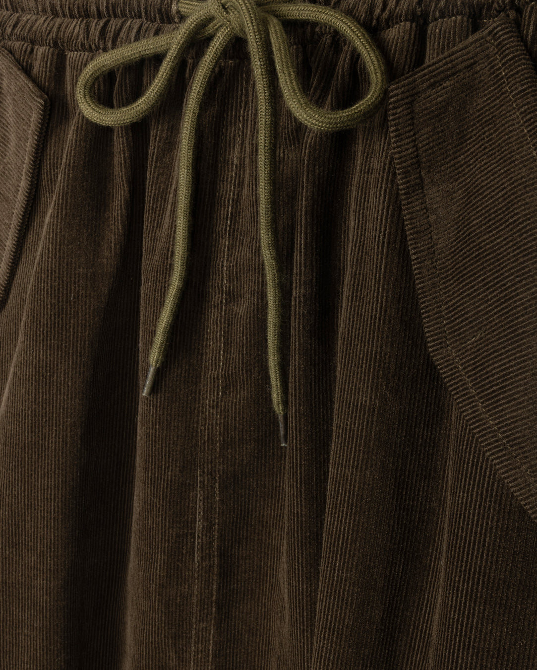 Vato Corduroy Drawstring Cargo Pocket Skirt