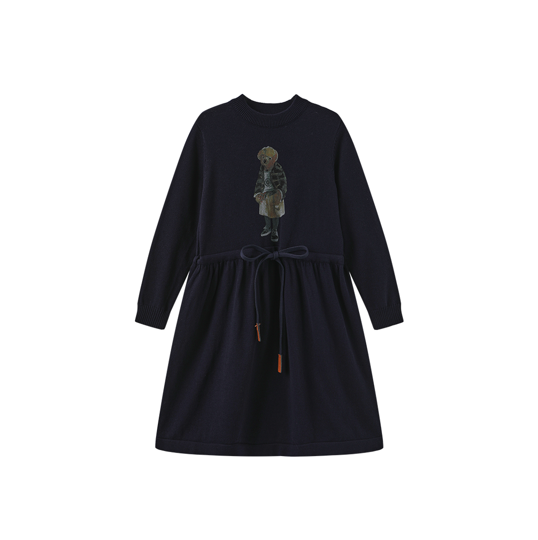 Tanvi Contrast Neck Dress