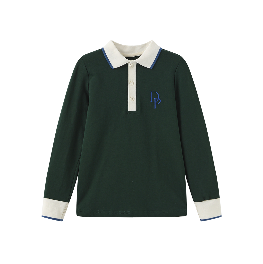 Striped Collared Polo
