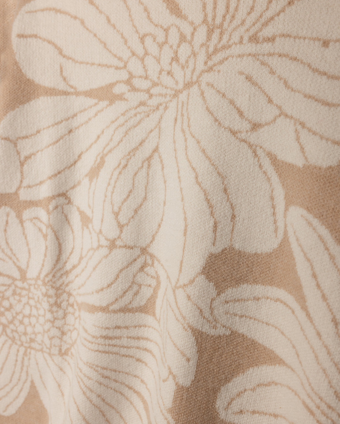 Sunflower Print Sweater