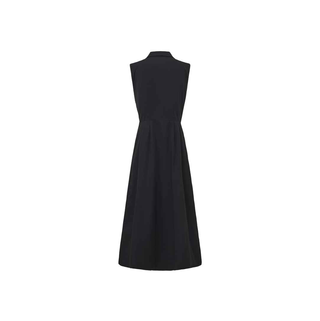 V-neck Collared Dress