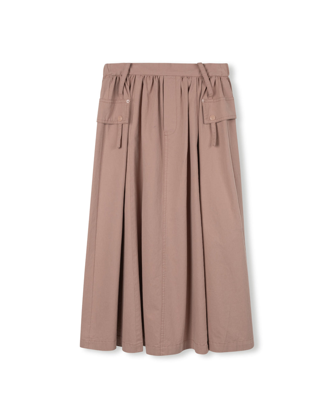 Micro Denim Pocket Maxi Skirt - Junees