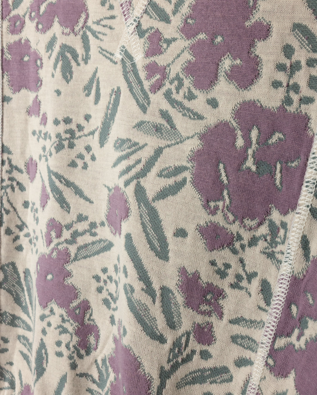 Bolette Floral Print Scuba Sweatshirt