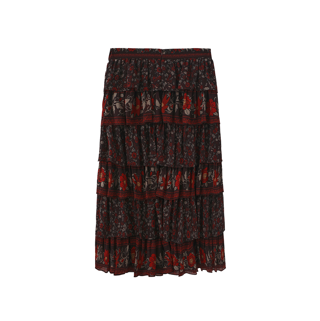 Chelsea Floral Ruffle Skirt