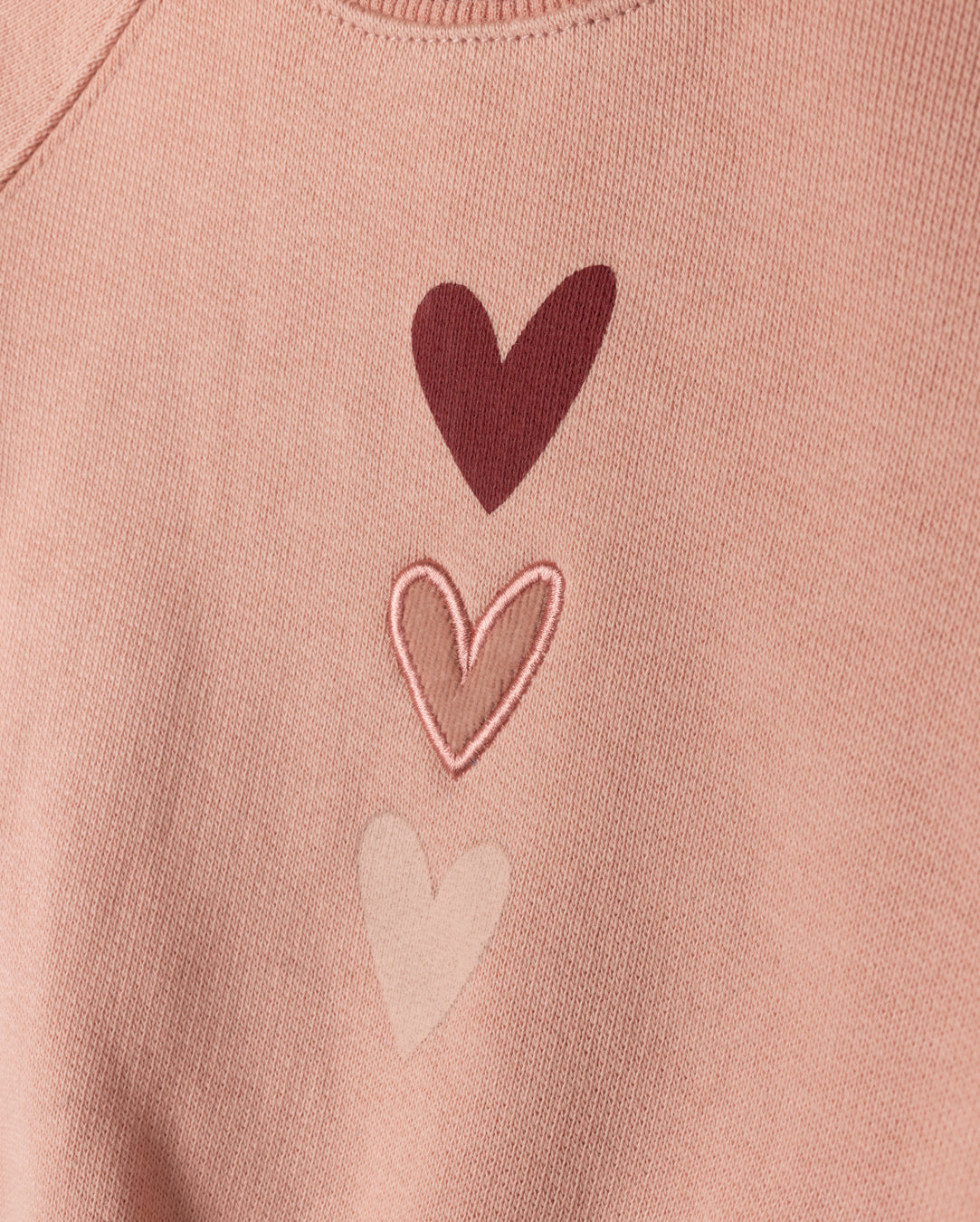 Lydia Heart Sweatshirt Leggings Set C-20820