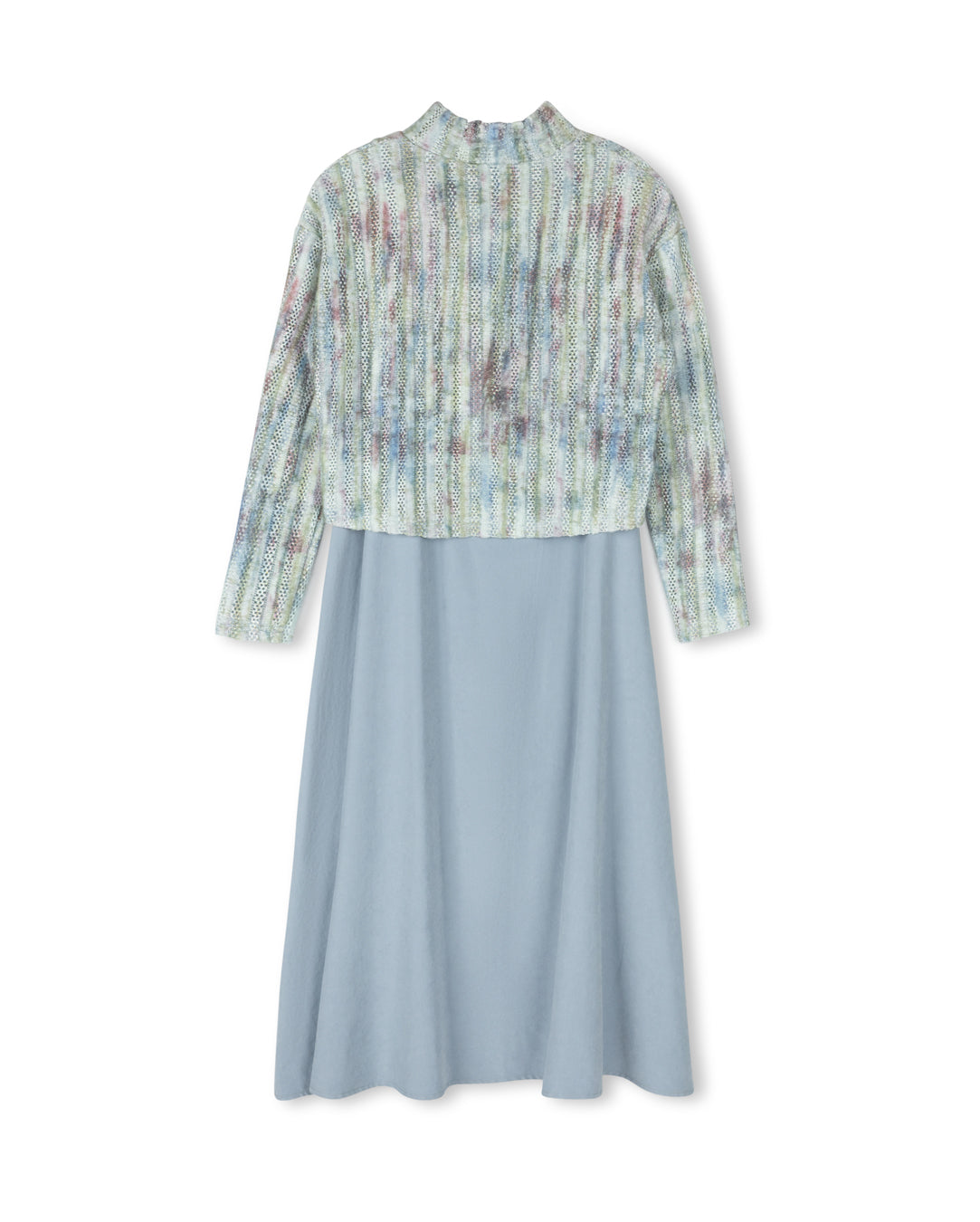 Multi Colored Top Slip Dress Set