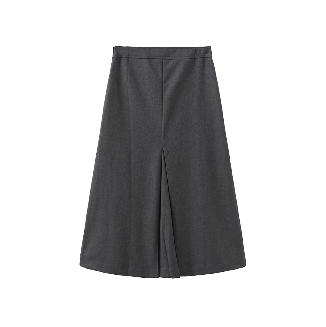 Back Kick Pleat Skirt