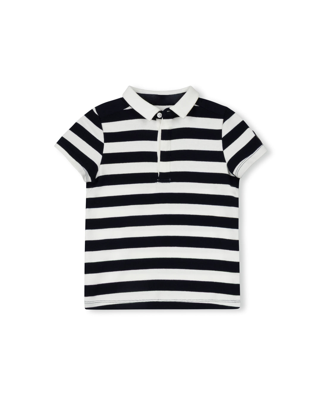 Wide Striped SS Polo