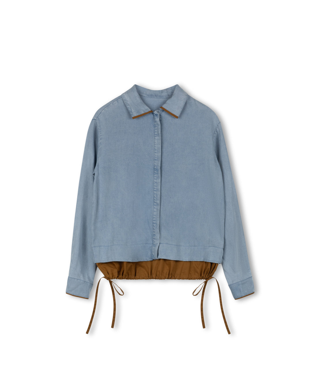 Chambray Parachute Button Down