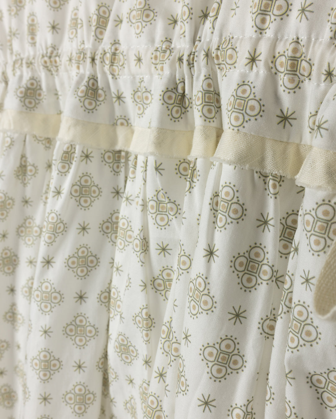 Maiden Printed Elastic Waisted Dress