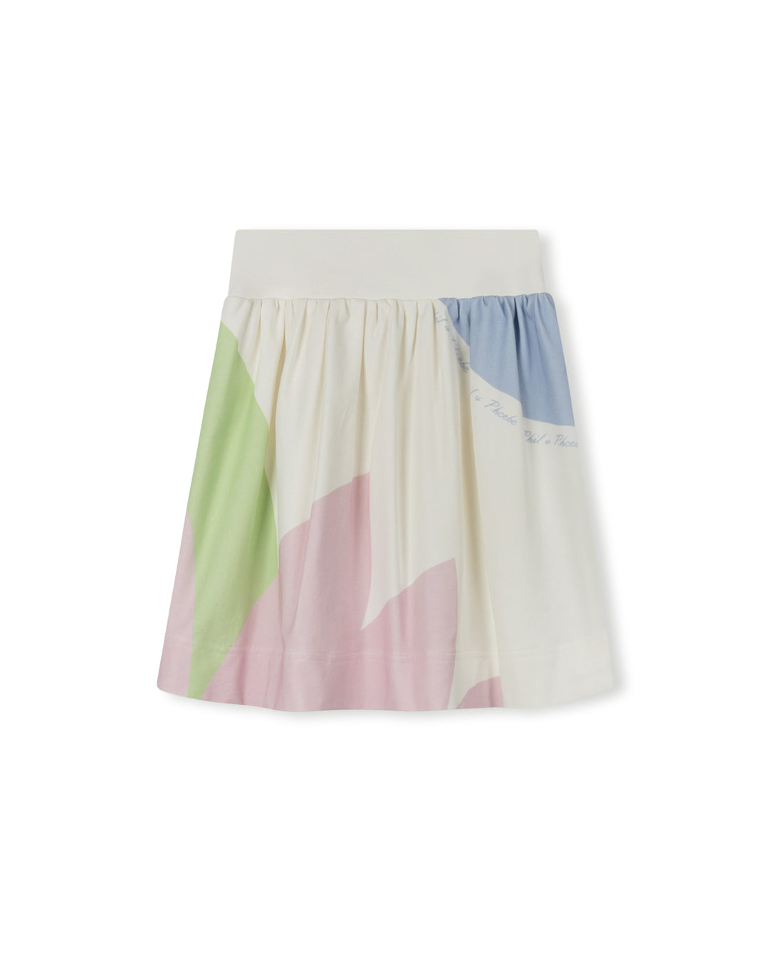 Petal Trim T-shirt Skirt