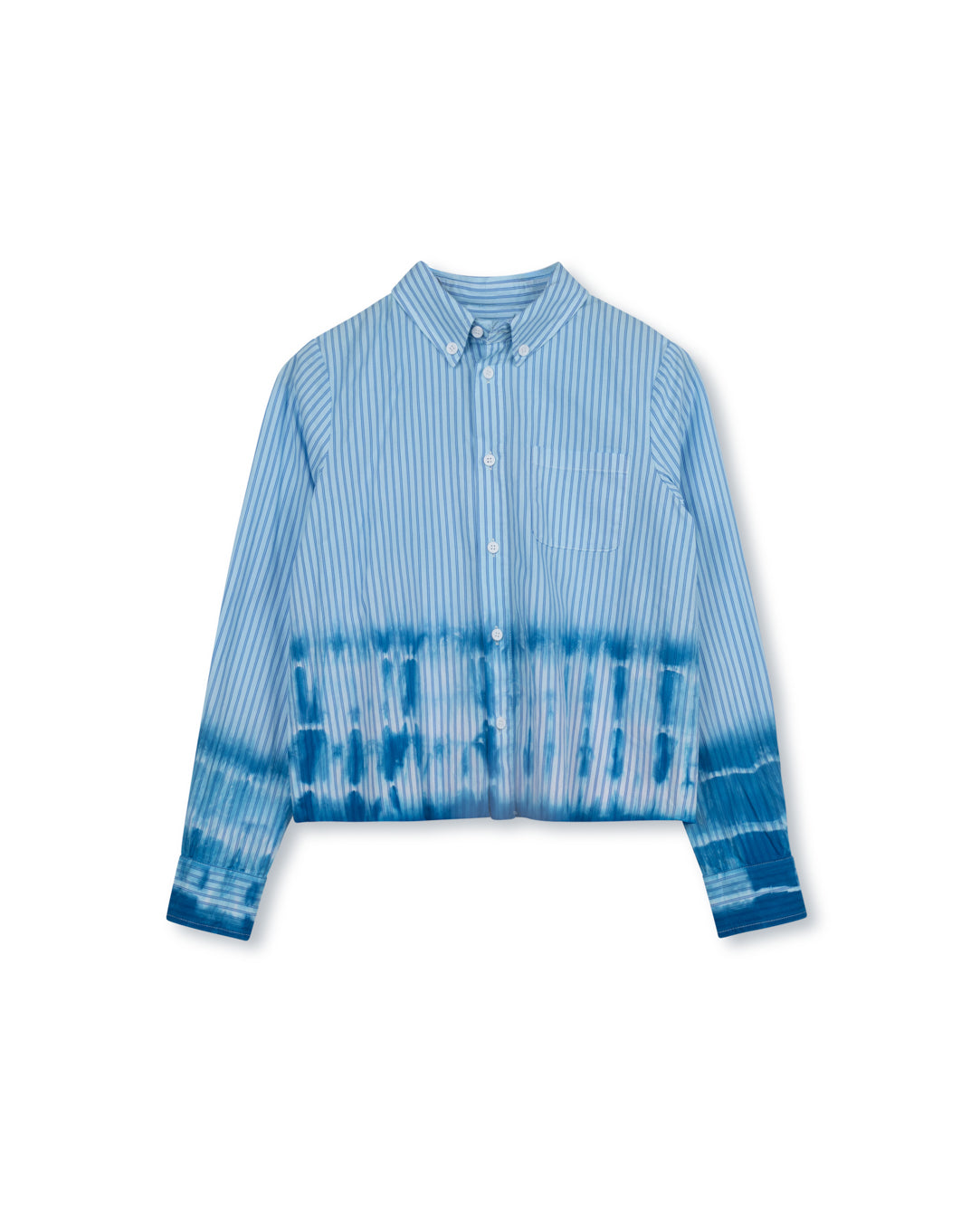 Cropped Painters Blouse