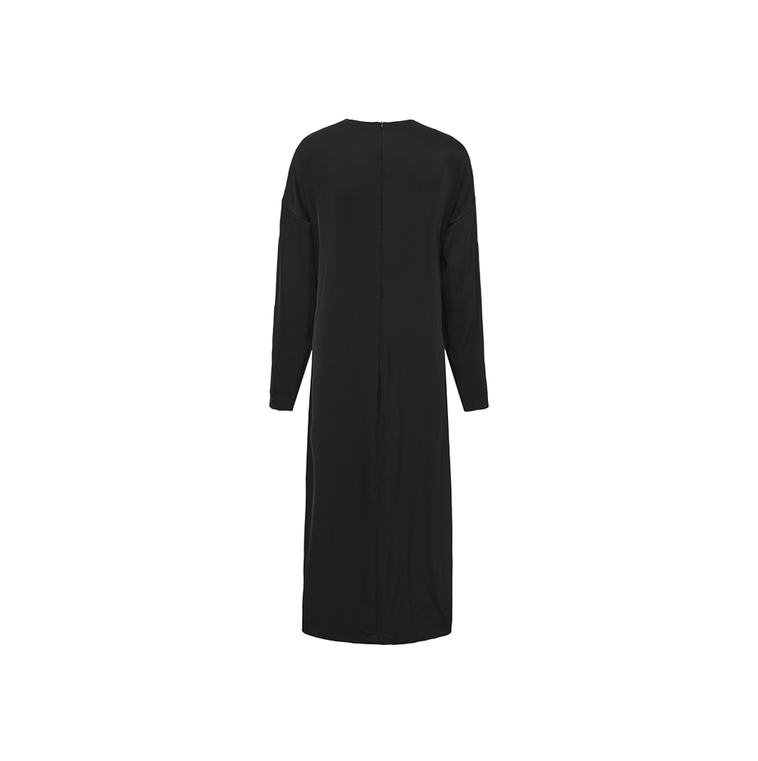 Silk Gathered Dress
