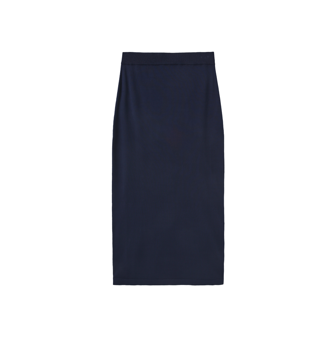 Brick Straight Knit Skirt