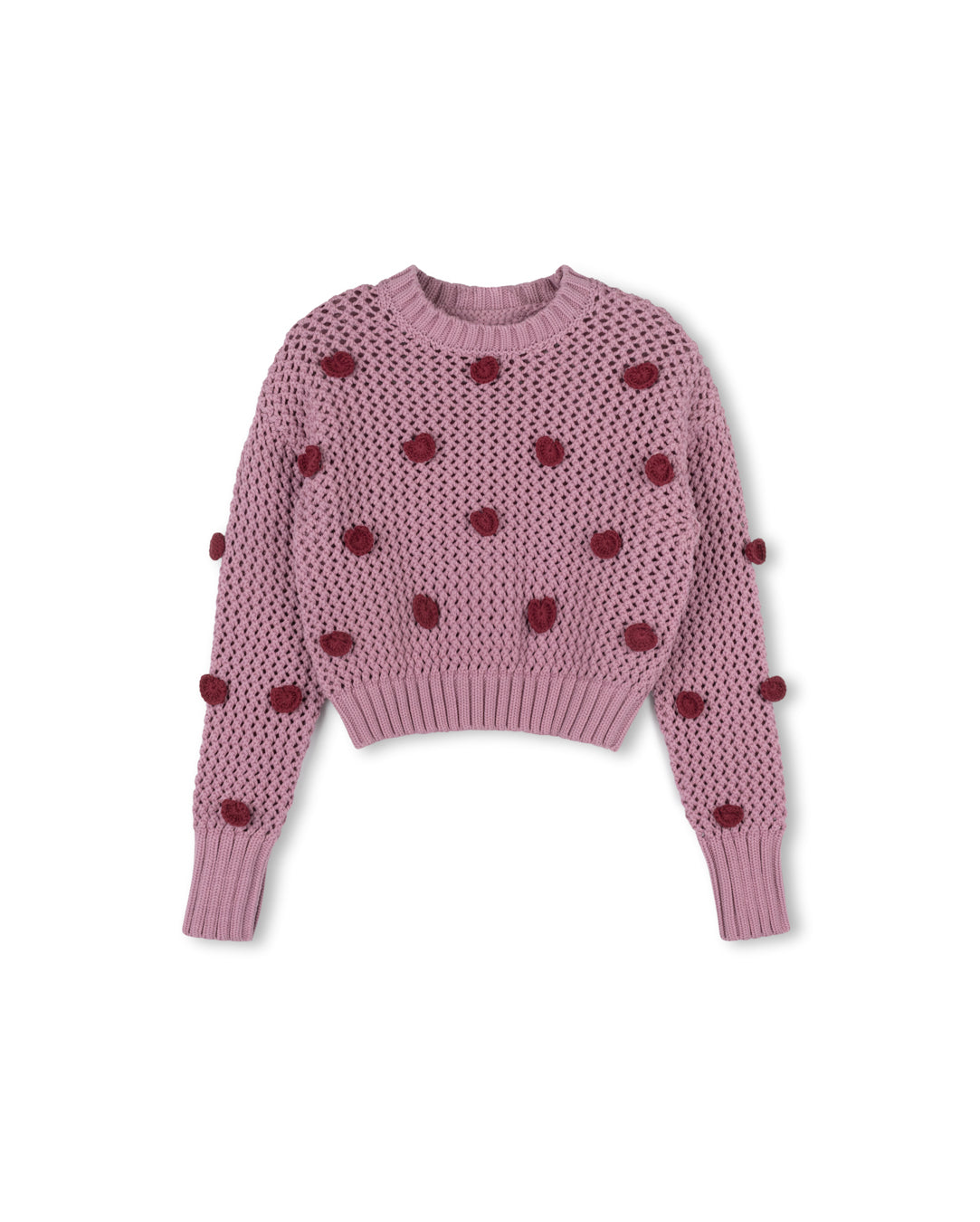 Heart Crochet Sweater C-21487