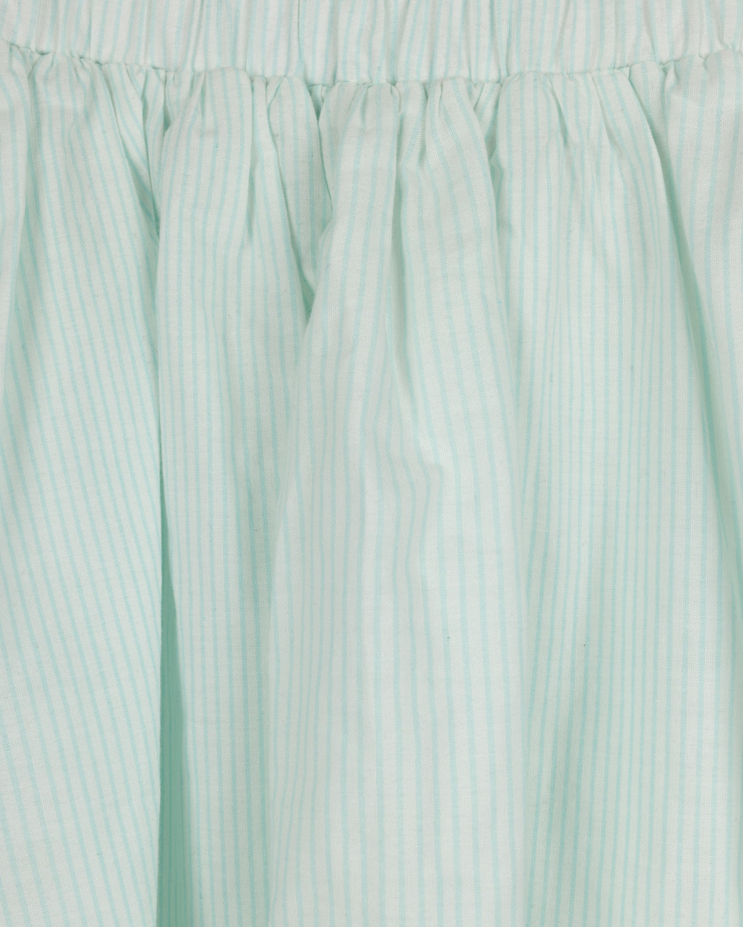 Pinstriped Butterfly Midi Skirt