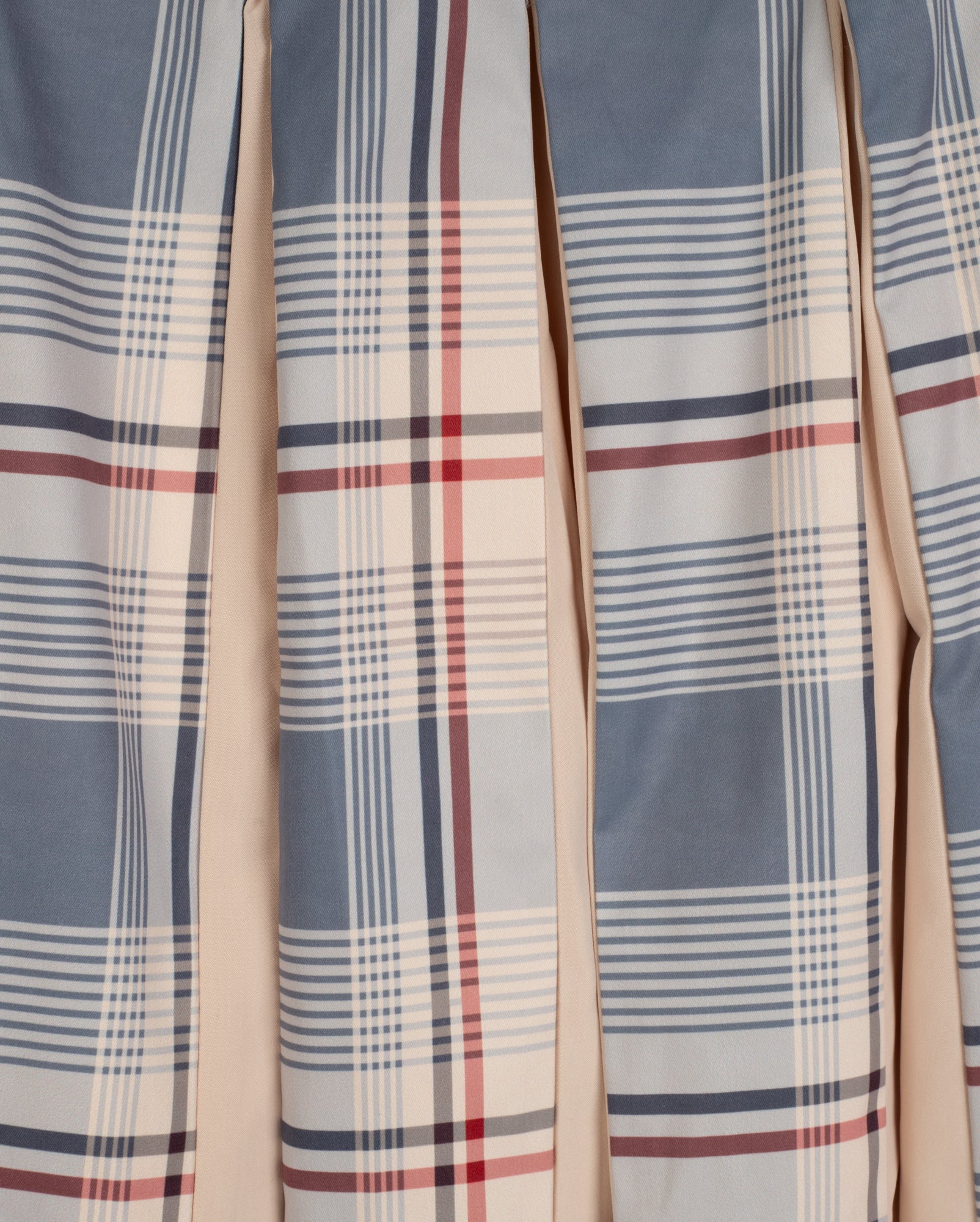 Tal Plaid Invert Pleat Skirt - Junees