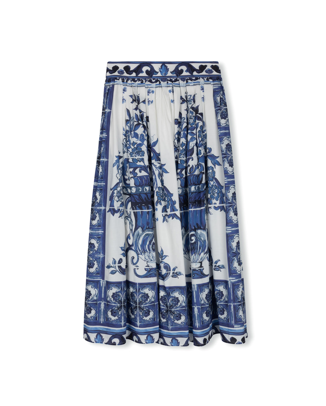 Toile Cotton Panel Skirt - Junees