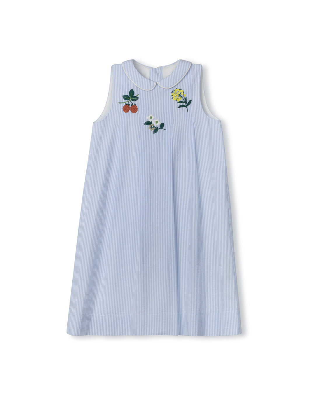 Kern Embroidery Pinstriped Jumper