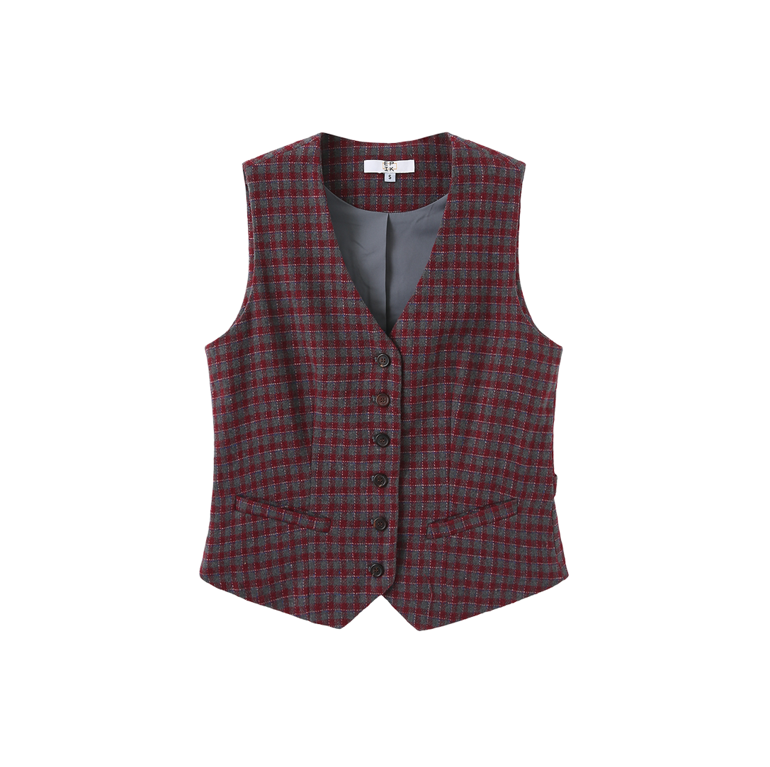 Caro Checked Blazer