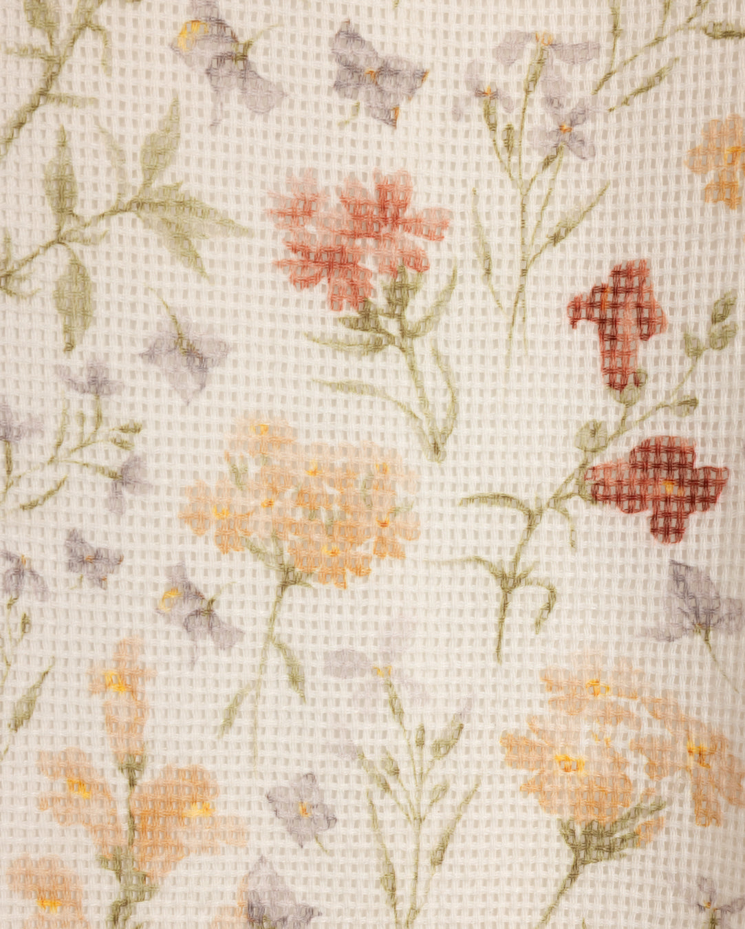 Bea Open Weave Floral Skirt - Junees