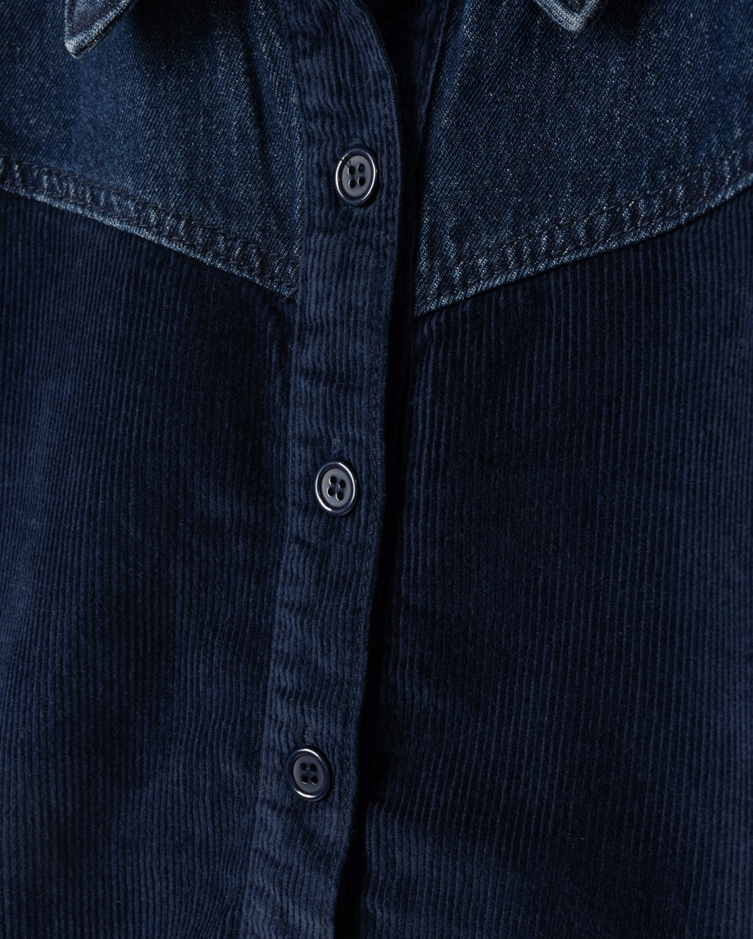 Ribbed Corduroy Shacket W-23046