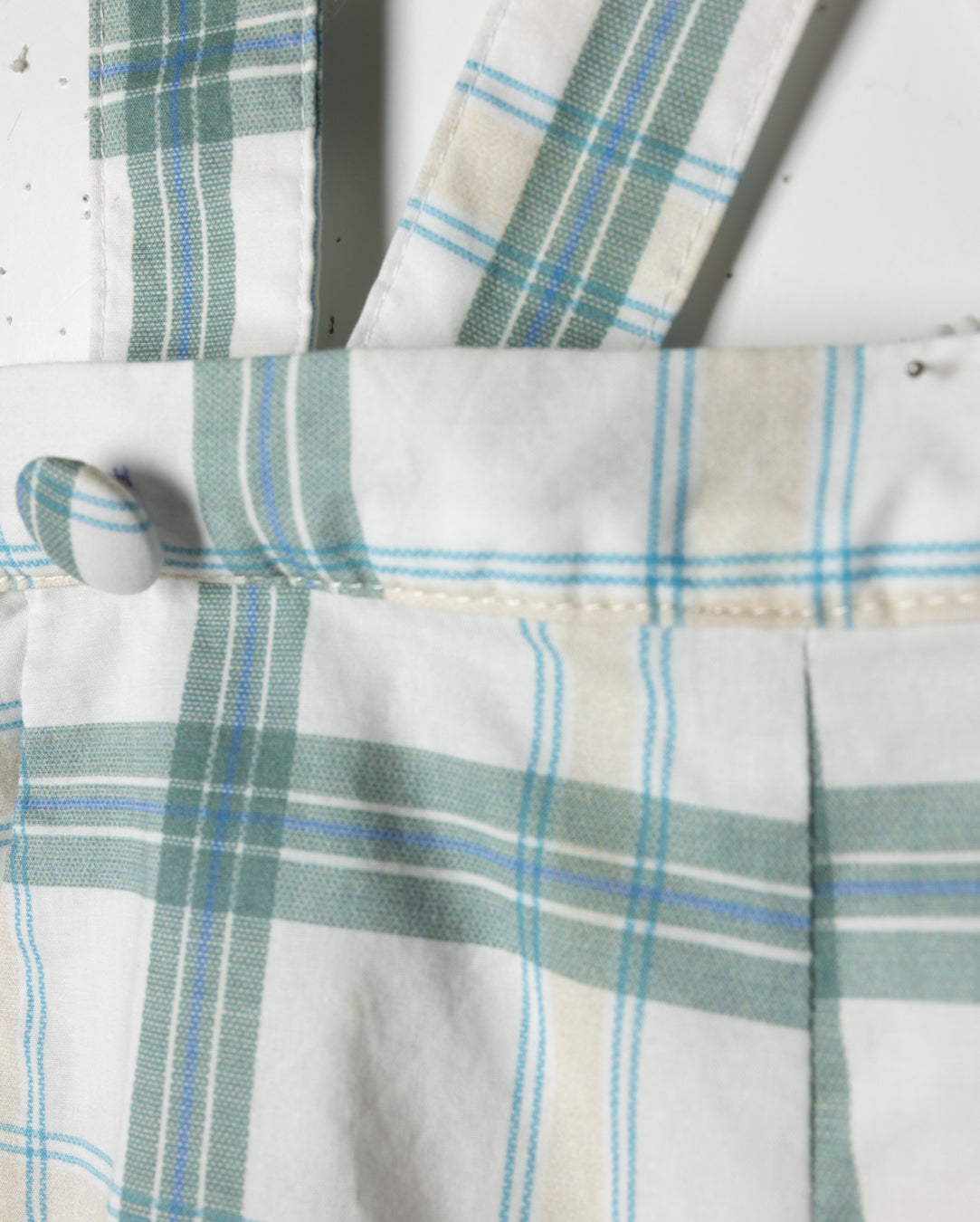 Mira Plaid Printed Overalls