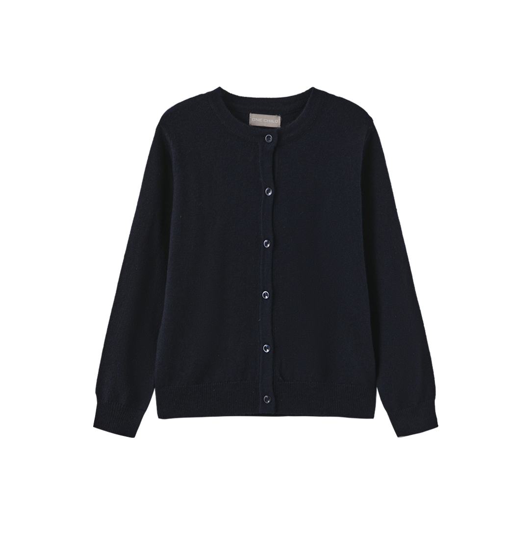Fine Flat Knit Button Cardigan