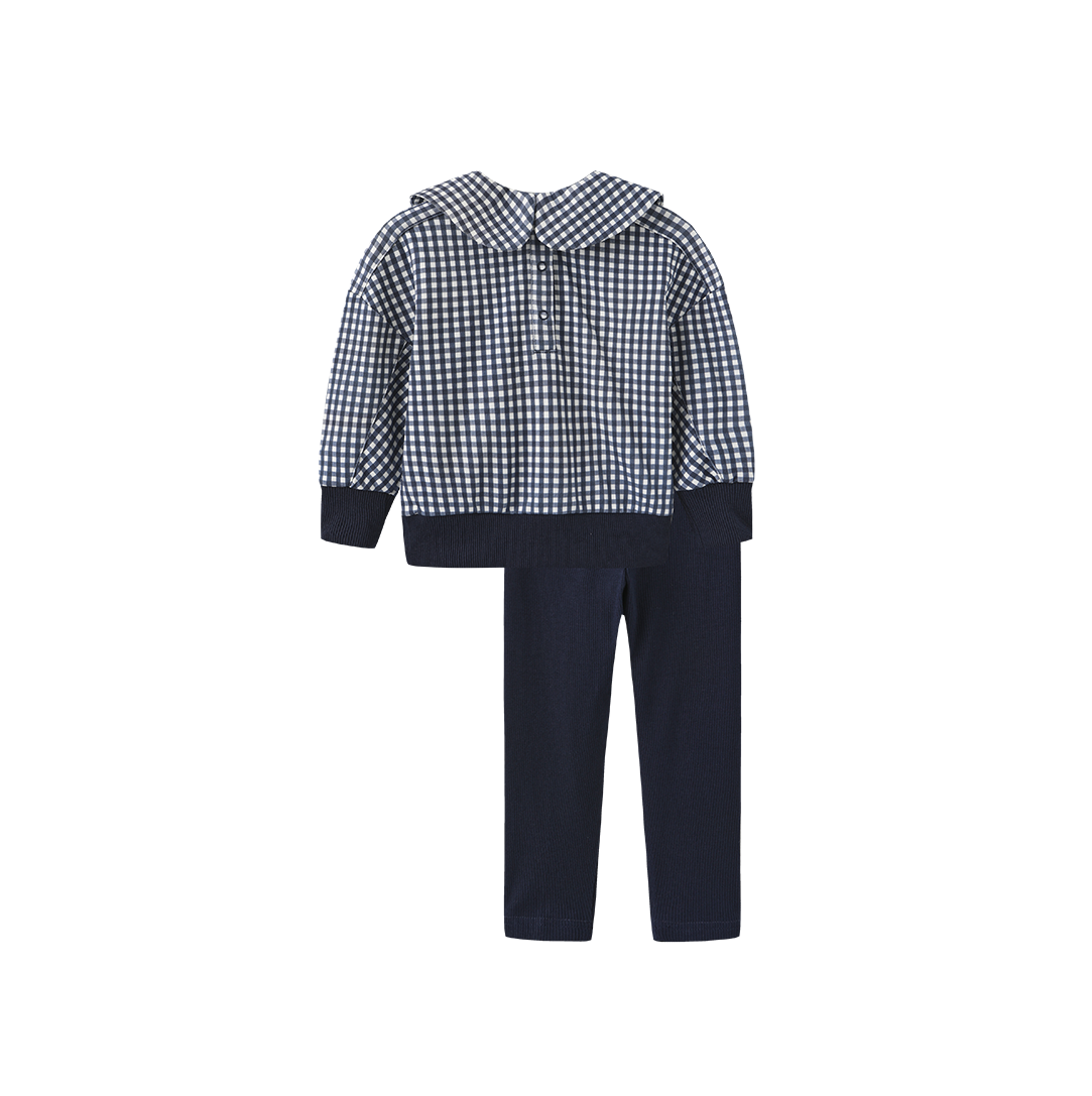 Billie Checked Sweatshirt Set