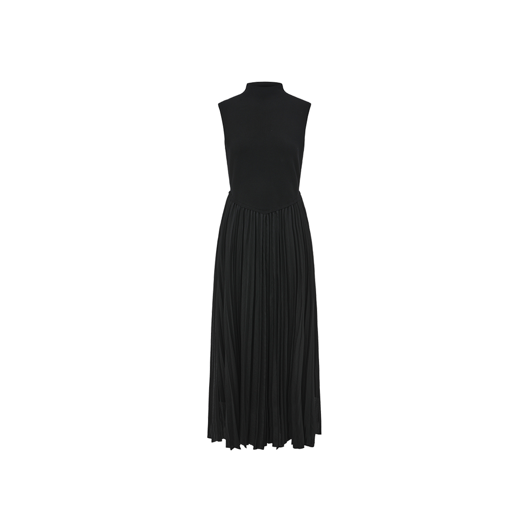 V  Waist Knit Maxi Dress