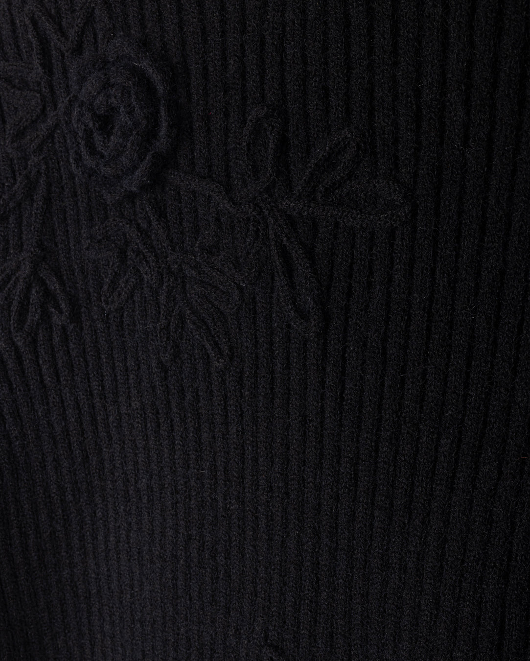 Embroidered Turtleneck Sweater - Junees