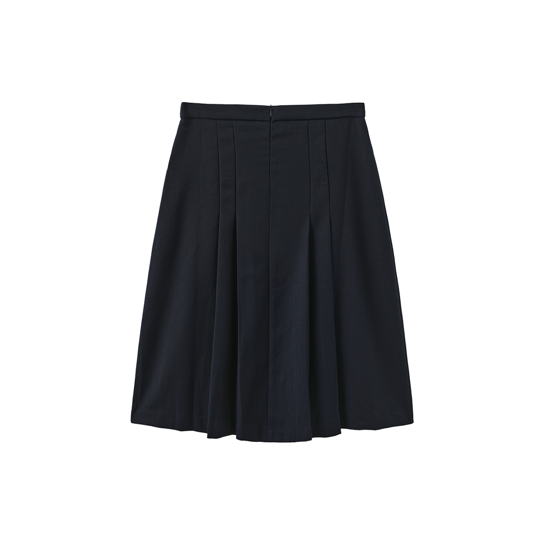 Side Pleat Detailed Skirt