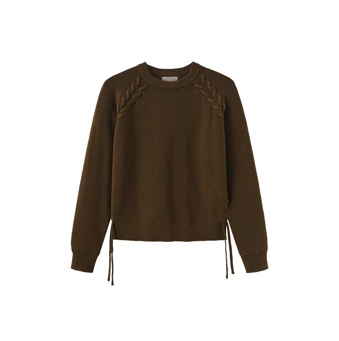 Braided Detail Sweater