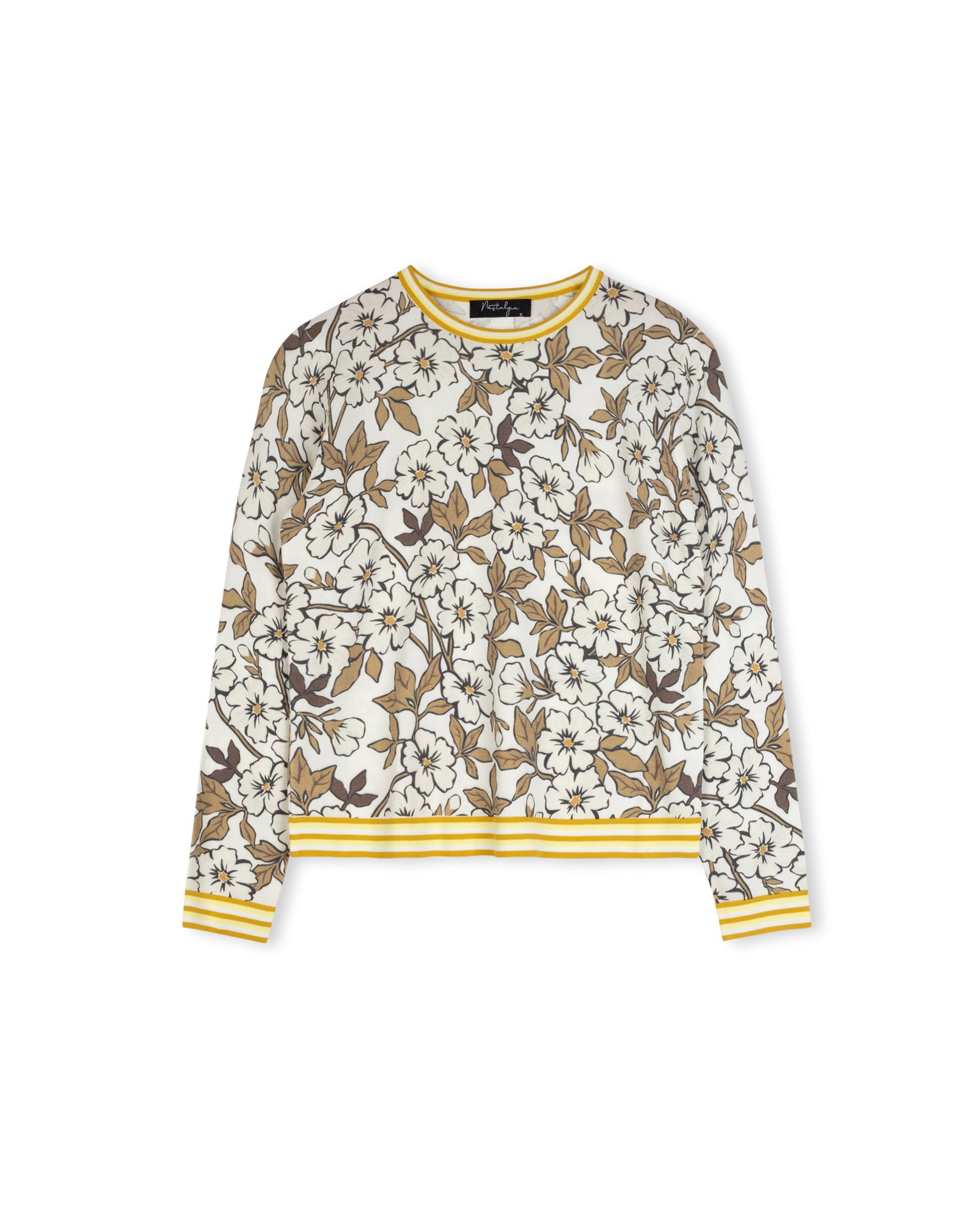 Paisley Jacquard Sweater