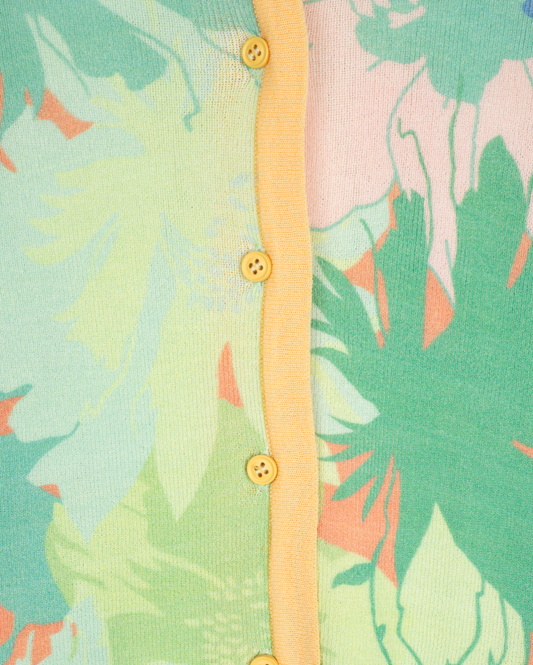 Thin Knit Cropped Cardigan - Junees