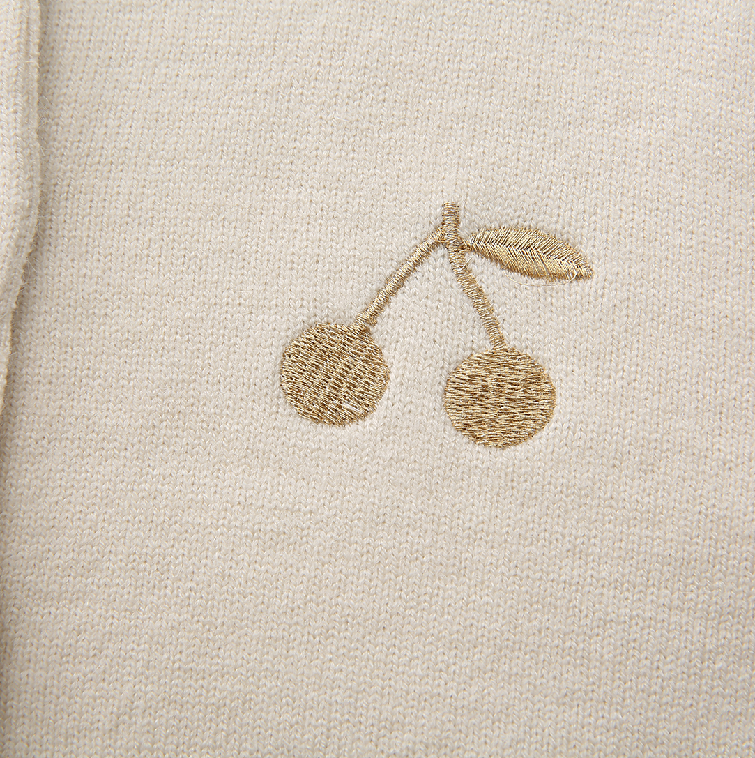 Sony Cherry Knit Cardigan